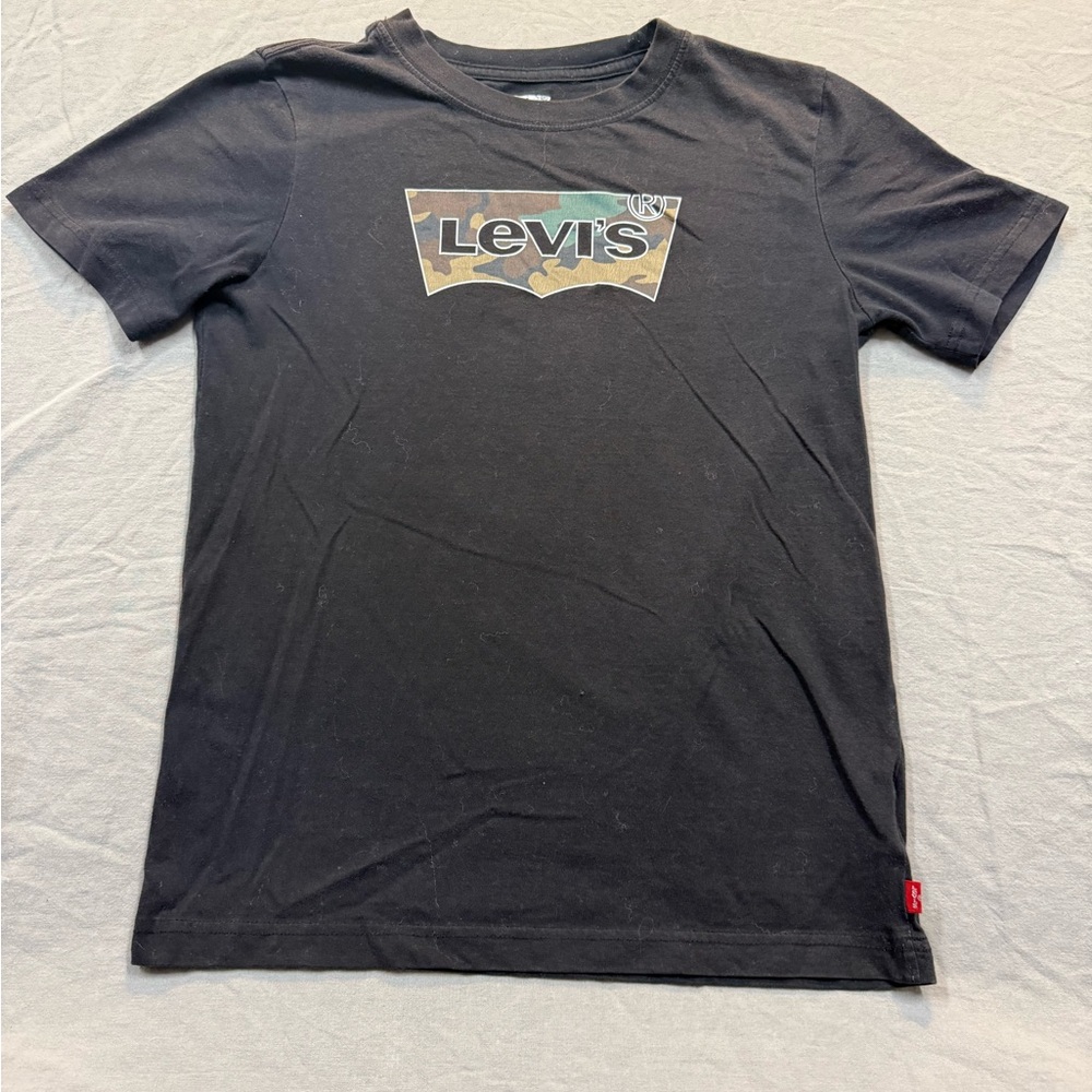 Levi's Black Camo Logo T-Shirt